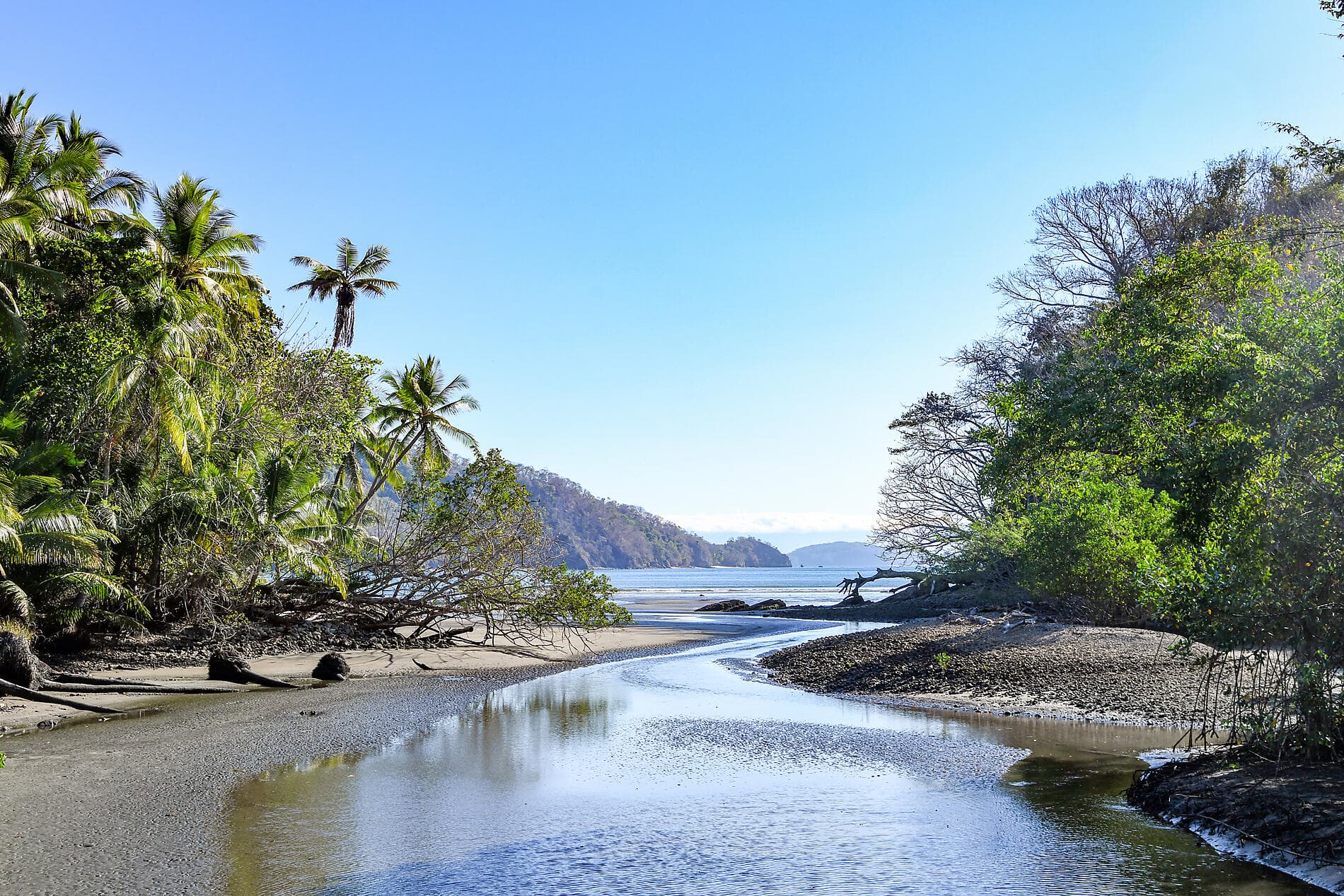 Côte pacifique du Costa Rica 
