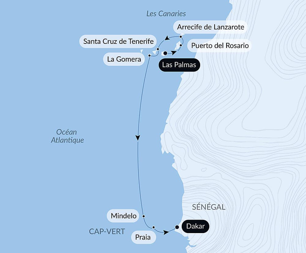 Entre volcans et océan, des Canaries au Cap-Vert   null