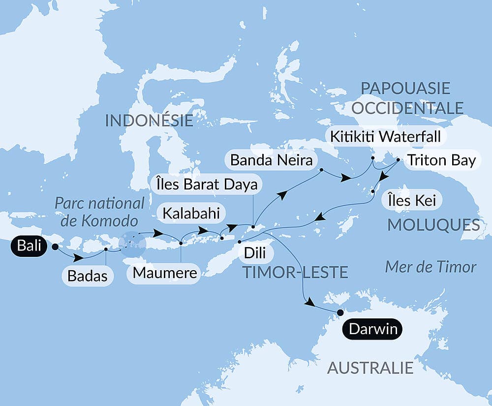 Odyssée tropicale indonésienne null