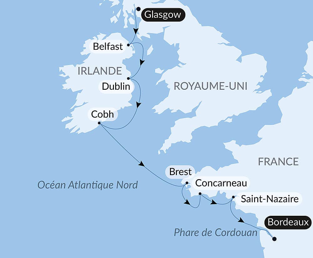 Des rivages celtiques au golfe de Gascogne null