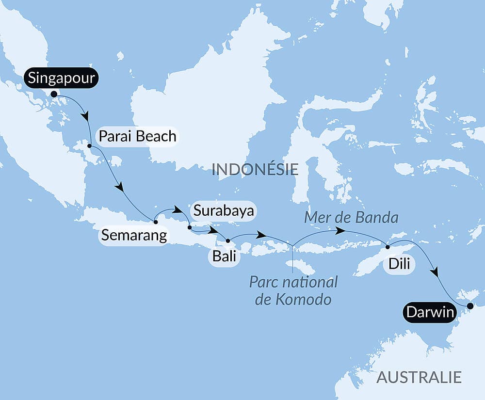 Temples sacrés et sanctuaires naturels d'Indonésie null