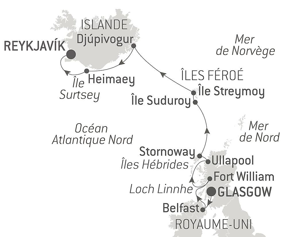 Territoires sauvages d'Écosse, des îles Féroé et d'Islande null