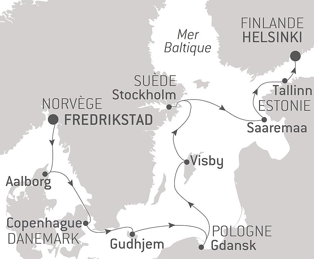 Îles et cités, de la mer du Nord à la Baltique null