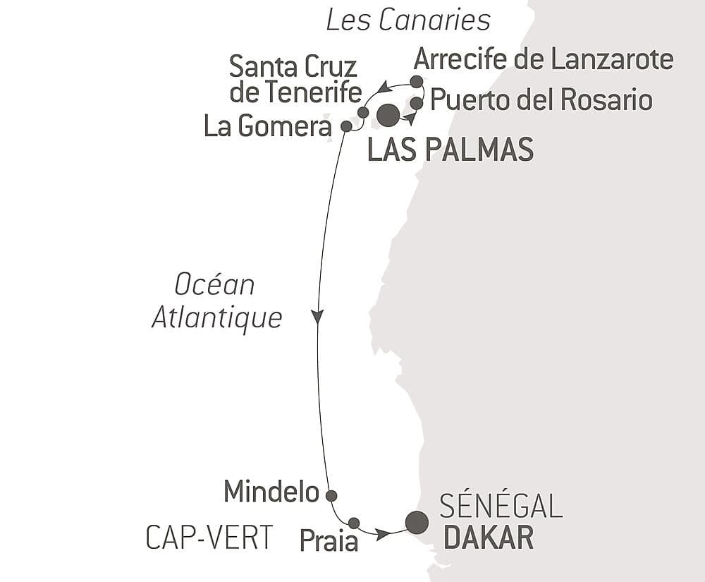 Entre volcans et océan, des Canaries au Cap-Vert  null