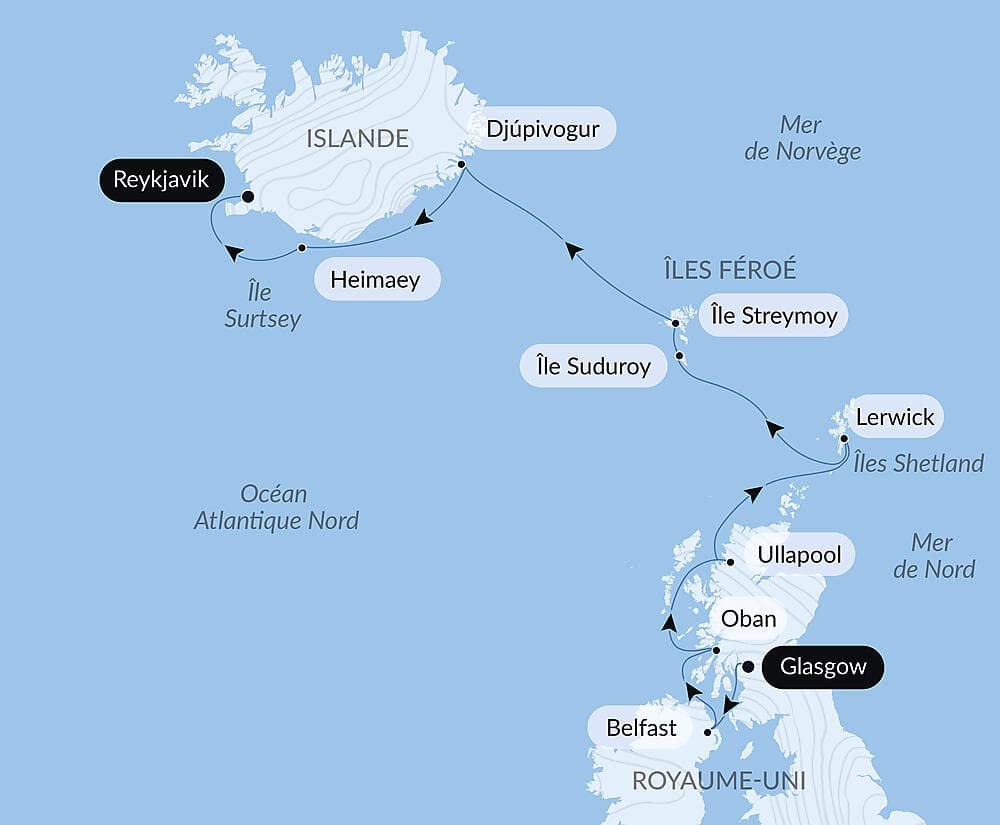 Territoires sauvages d'Écosse, des îles Féroé et d'Islande null