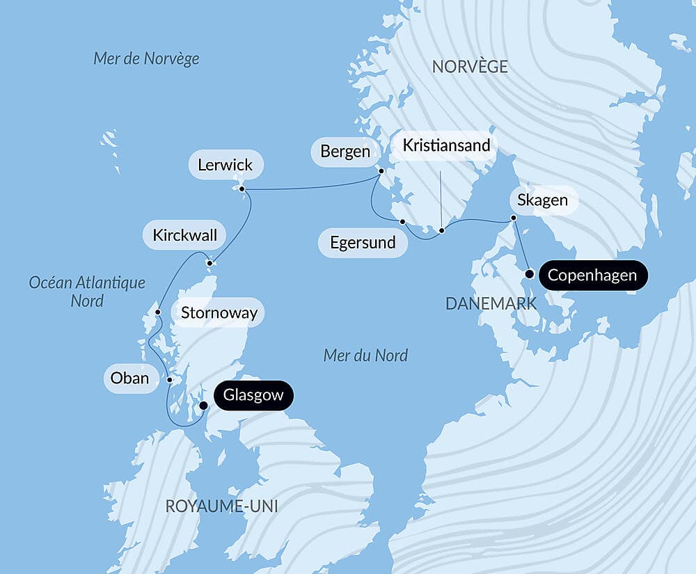 Terres légendaires et cités du Nord