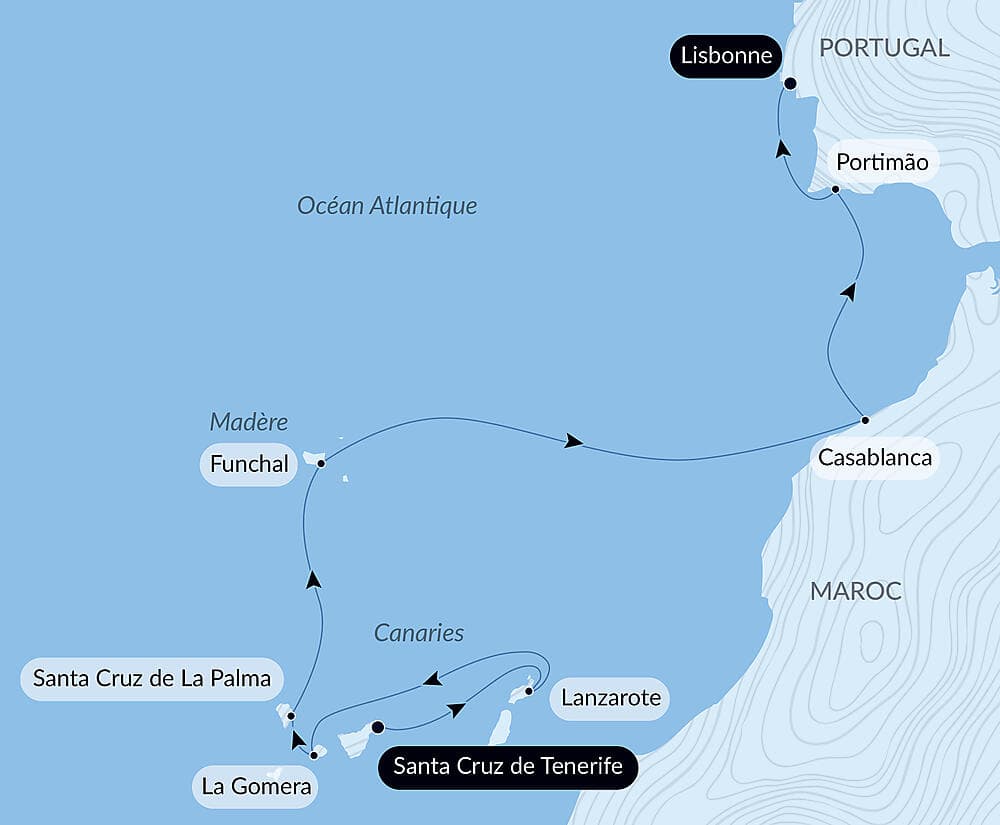 Îles volcaniques et cités historiques de l'Atlantique Nord null